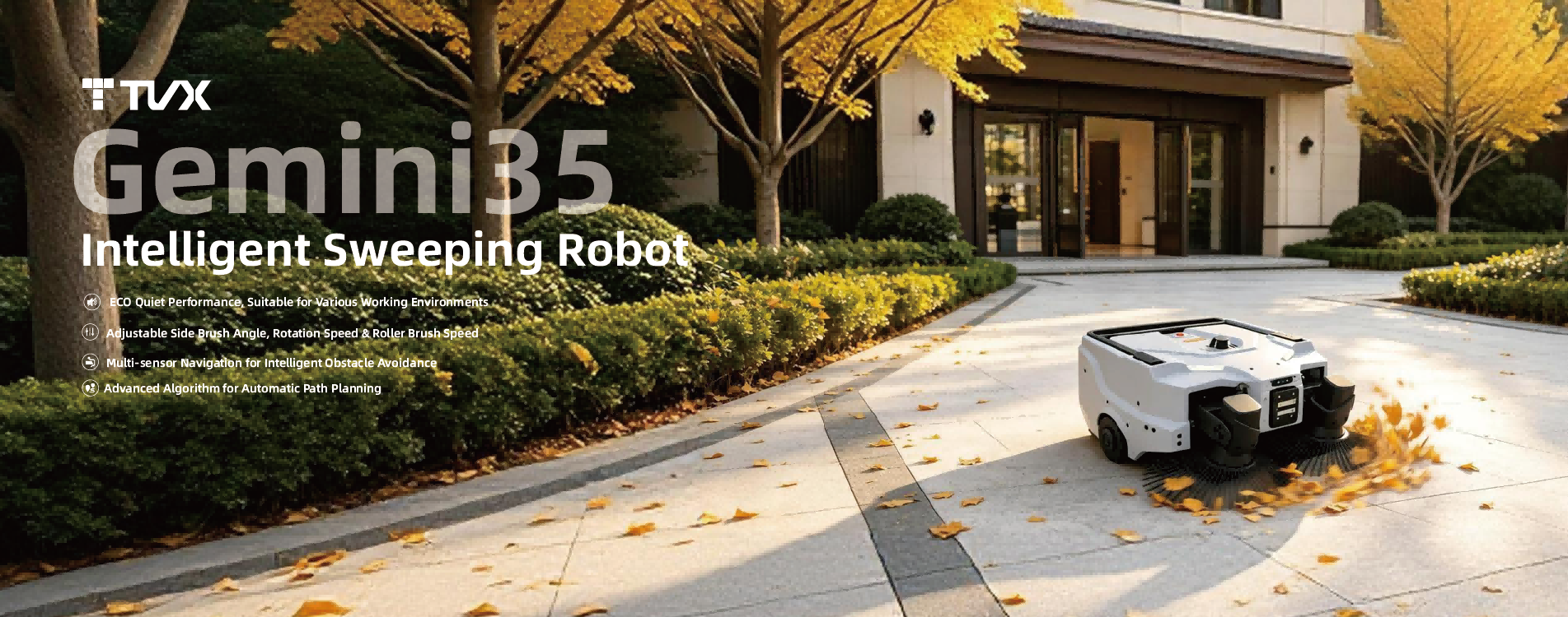 Gemini35 robot sweeper 